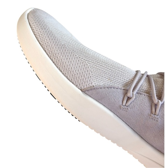 VESSI...Women's White Knit Sneakers. - Picture 7 of 12